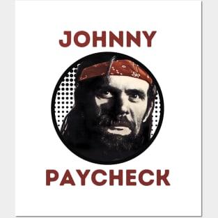 johnny paycheck Posters and Art